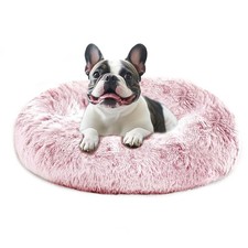 Calming Dog Bed Medium Size Dog, Anti-Anxiety Donut Medium Pet Bed, 31 inches...