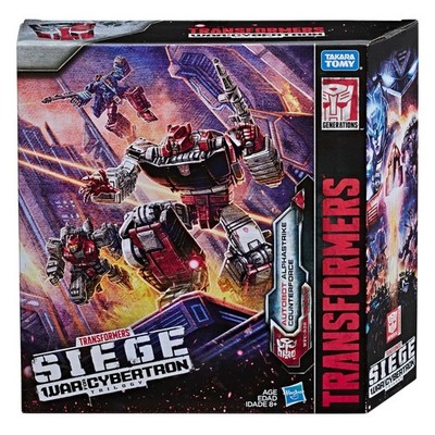 Transformers Generations Deluxe WFC-S26 Autobot Alphastrike Counterforce 3-Pack