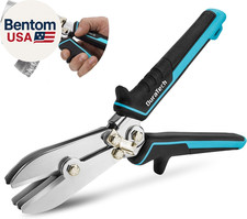 5-Blade Sheet Metal Crimper, Duct Crimping Tool for 22-28 Gauge Galvanized Steel