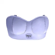 Breast Massager Bra EMS Lift Vibration Massage Heating Stimulator Enhancer Warm