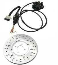 Rear Hydraulic Brake Caliper  Disc Rotor Kit Bolts For ATV Go Kart Taotao 150cc