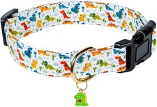 Cute Cotton Dog Collar for Small Medium Large Dogs Special Design Cute White ...