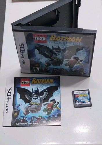 LEGO Batman The Videogame Nintendo DS 2008 Complete CIB TESTED
