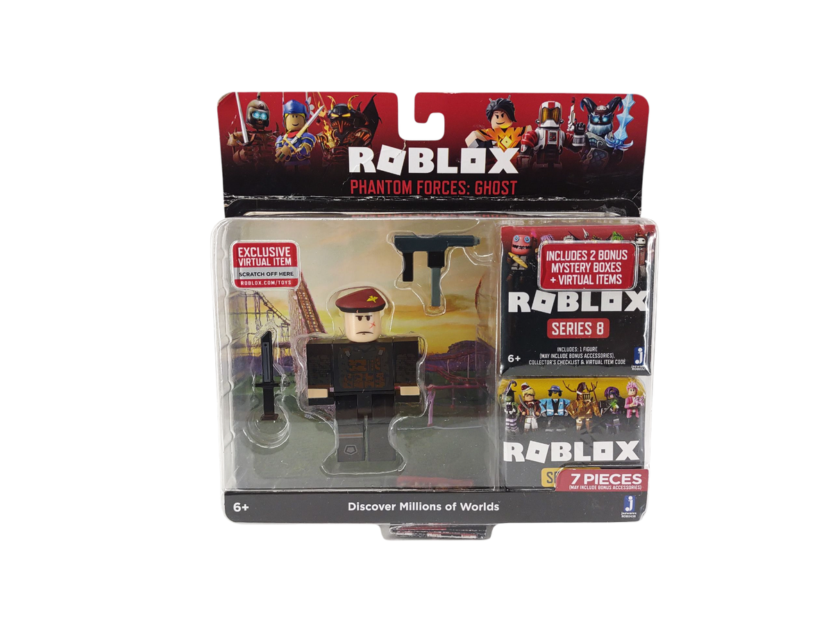 Roblox Series 8 - 7 Pieces Phantom Forces GHOST Special Forces