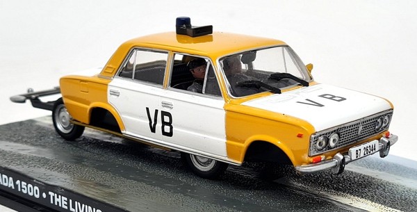 Eon 1/43 - Lada 1500 The Living Daylights James Bond 007 Diecast Model Car-image