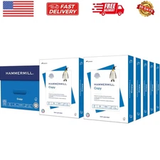 Printer Paper, 20 lb Copy Paper, 8.5 x 11 - 10 Ream 5,000 Sheets - 92 Bright,...