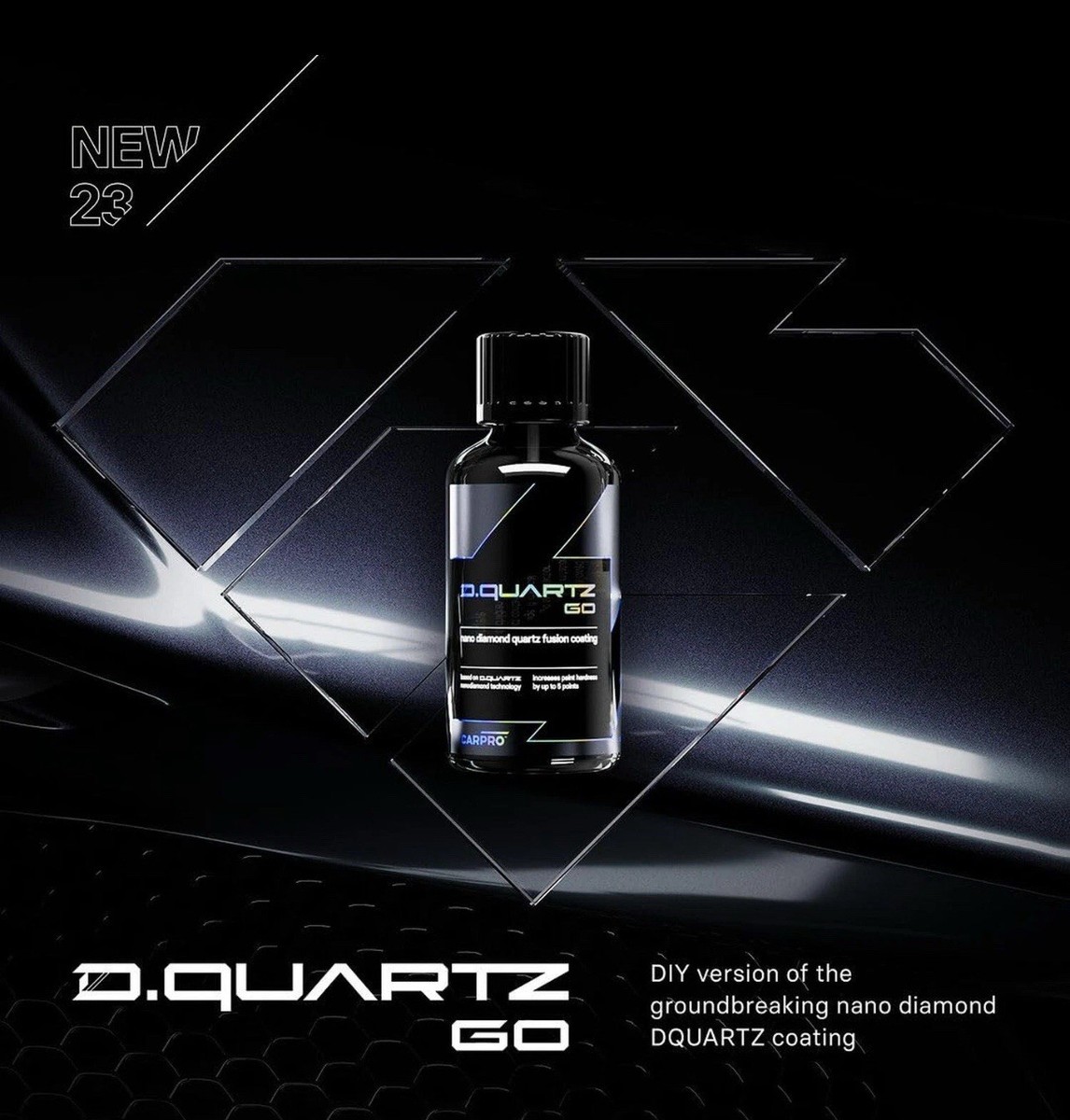 2025 LOWEST $ ON EBAY. CarPro D QUARTZ GO Diamond Ceramic Coating