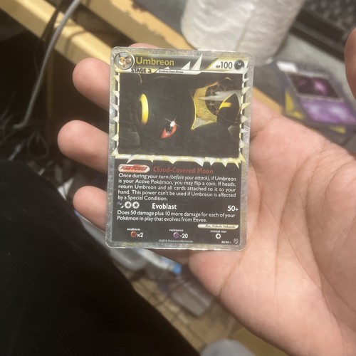 Pokemon Umbreon (Prime) 86/90 Undaunted Holo Ultra Rare English 2010