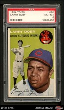 1954 Topps #70 Larry Doby Indians HOF PSA 6 - EX/MT