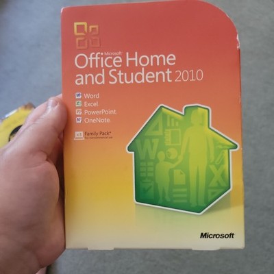Microsoft Office Home and Student 2010 Software for Windows 