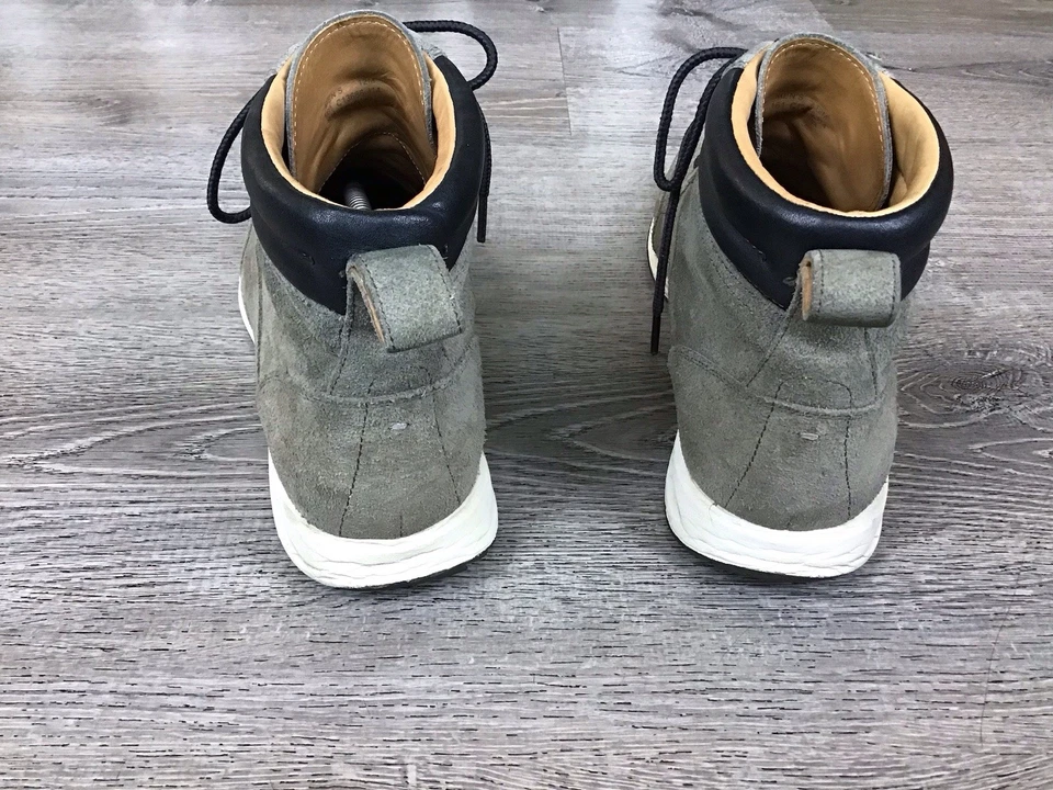 Botas Cole Haan Branson Para Hombre Gamuza Cuero Puntera Lisa C13686 Talla 12 M Foto 3 de 4