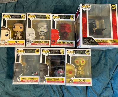 Funko Pop Star wars Rey Troopers Kylo Ren neu #307 #317 #318 #321 #331 #334 #360