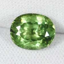 3.19 ct LUSTROUS FINE GREEN NATURAL ANDRADITE DEMONTOID GARNET See Vdo WR