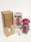 VINTAGE MR SMASH CLOCKWORK WALKING SMASH MARTIAN NEW BOXED - Cadbury's robot toy
