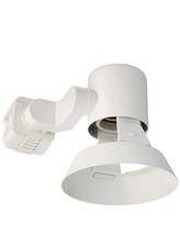 Juno Lighting Group R531 WH Flared Gimbal PAR Trac Track Head, White