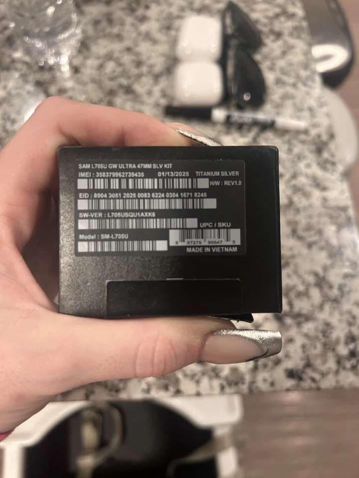 Samsung Galaxy Watch Ultra 47mm Gray Titanium, LTE, with Black - Image 3 of 4