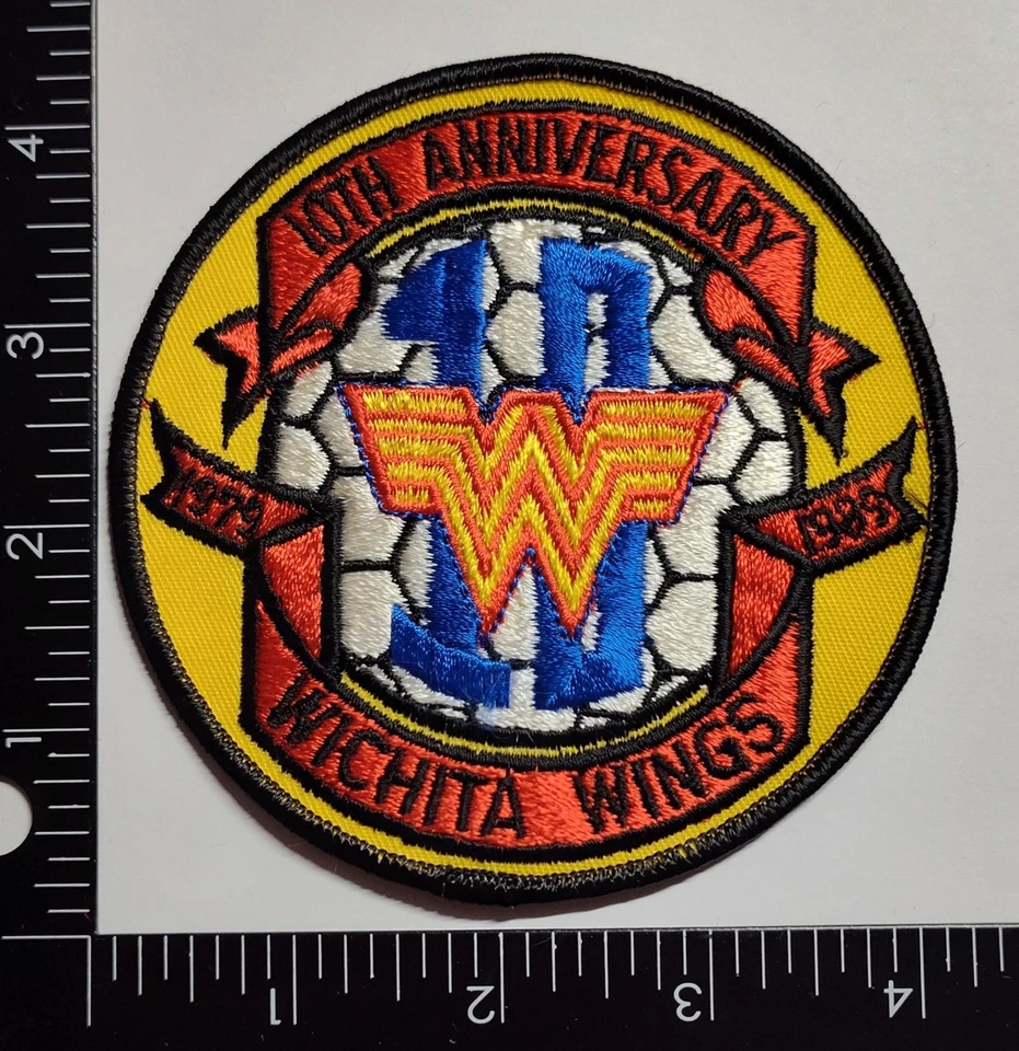 Wichita Patch Wichita 10th Anniversary Soccer Team Hook Loop High Quality New - Image 2 of 4