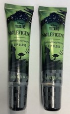 BATH  BODY WORKS DISNEY MALEFICENT LIP GLOSS SET OF 2