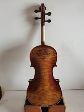 4/4 violin Guarneri 1742 model maple back spruce top hand made nice Sound K3909