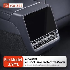 Rear Center Console Air Vent Dust Cover for Tesla Model 3/Y Highland Juniper