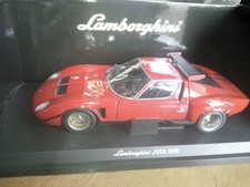 1/18 Kyosho LAMBORGHINI JOTA SVR Lamborghini Jota Red Minicar