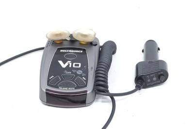 Beltronics V10 Professional Radar Detector W Cord Tested Working