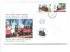 Isle of Man Railway cover, 2006, First day of Steam railway