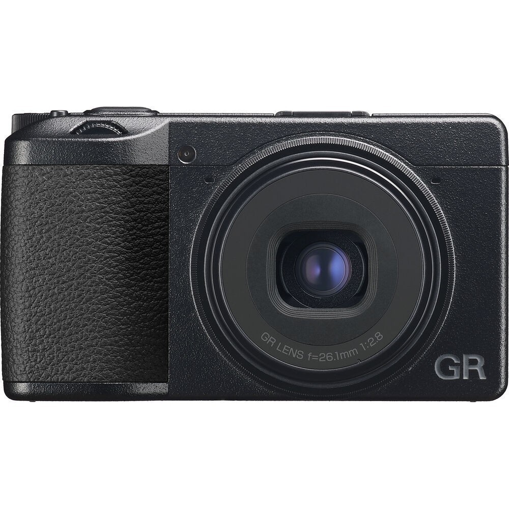 Ricoh GR IIIx Compact Digital Camera - Black (26.1mm f/2.8 GR Lens