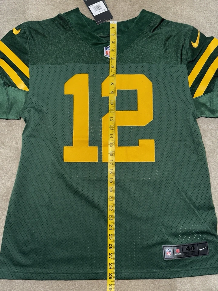 Camiseta Aaron Rodgers Nike Elite NFL Green Bay Packers Años 50 CLÁSICA MVP Talla 44 L Foto 4 de 4