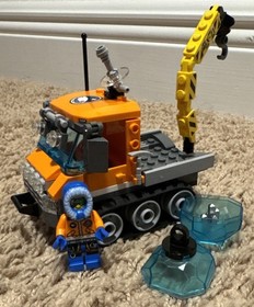LEGO 60033: Arctic Ice Crawler ~ 100% Complete with Manual ~ Retired 2015