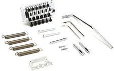Floyd Rose FRTNFTC Non-Fine Tuner Tremolo System - Chrome (2-pack) Bundle