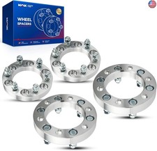 KAX 6x5.5 Wheel Spacers 1 inch, Lug Centric Wheel Spacers with M12x1.5 Studs