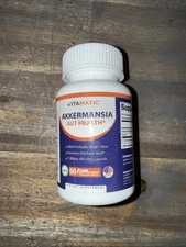 Vitamatic Akkermansia Muciniphila G... - 60 DR Capsules (Delayed Released) 07/27