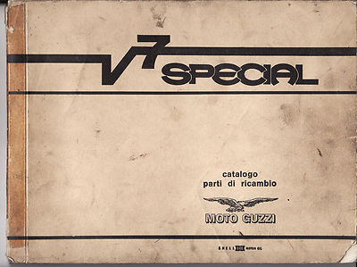 CATALOGO PARTI DI RICAMBIO MOTO GUZZI V7 SPECIAL