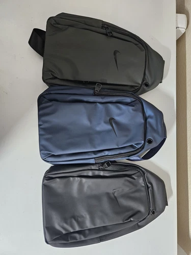 Nike Sportswear Essentials Sling Bag Unisex Sport Pack Backpack With Hard Shell - Picture 8 of 15