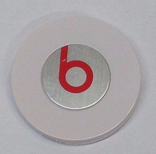 Genuine Beats by Dr. Dre Solo HD Center Cap Lid Badge Swivel Part - Glossy White