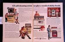 1969 GE Self-Cleaning Ovens Models J797, J757, J487, JK29 & JM99 Print Ad 46712