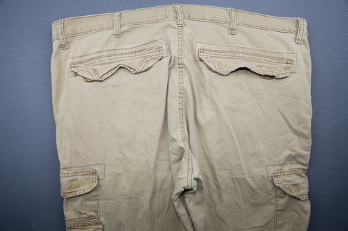 Pantalones cargo Zecchino ajustados elásticos marrón talla 40 (Sr 40x28) para hombre - Imagen 10 de 11