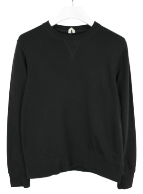 ARKET Sweatshirt Men's SMALL Pullover Crew Collar Casual Black