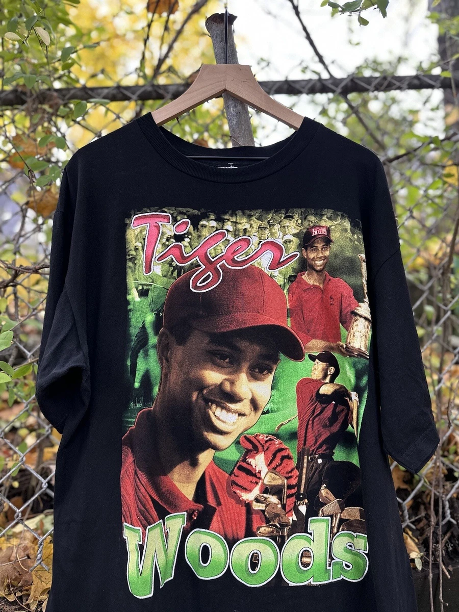 Vintage tiger woods t shirt hotsell
