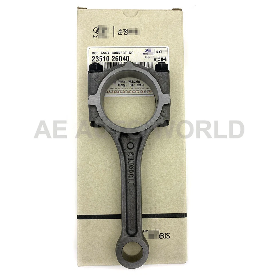 4x Connecting Rod for 1993-2010 Hyundai Accent Scoupe Kia Rio 16.L 23510-26040 - Image 2 of 4