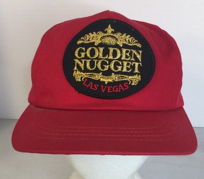 Red Golden Nugget Las Vegas Embroidered 