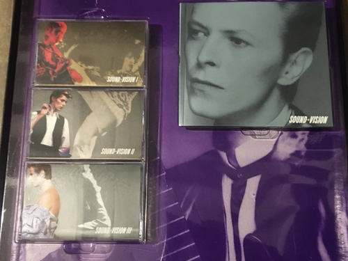 David Bowie Sound Vision 3 Cassette Tape Box Set Booklet & Case Mint - Picture 4 of 5