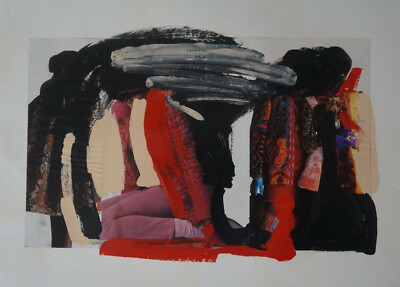 Collage Komposition Abstrakte VON M.Gouillard-Vionnet (1940)
