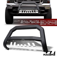 For 1999-2004 F250excursion Matte Black Avt Edge Bull Bar Bumper Guardss Skid