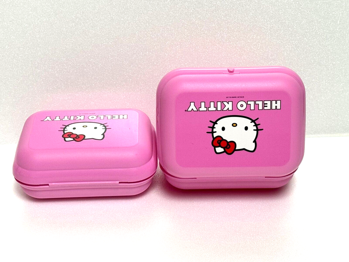 Hello Kitty Tupperware Lunch Box Set with Chilled Bag Sanrio | eBay