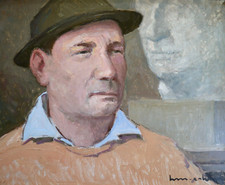 Cahours maurice (1889-1974 )« Ritratto Statuaria Pedro Olaïzola» Uruguay Parigi