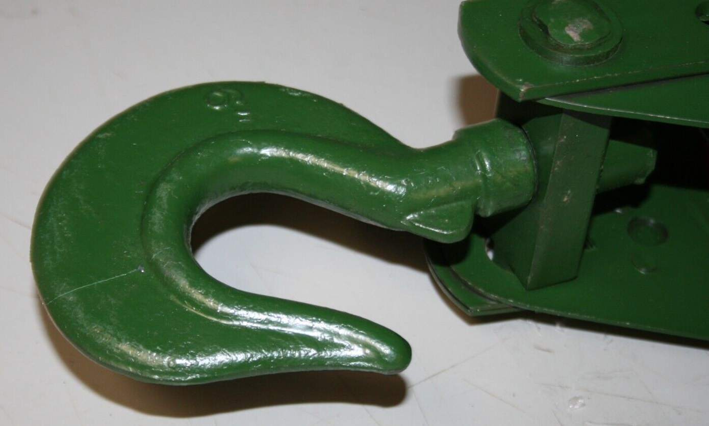 6" DOUBLE SNATCH BLOCK SWIVEL/HOIST PULLEY PN 32226 eBay