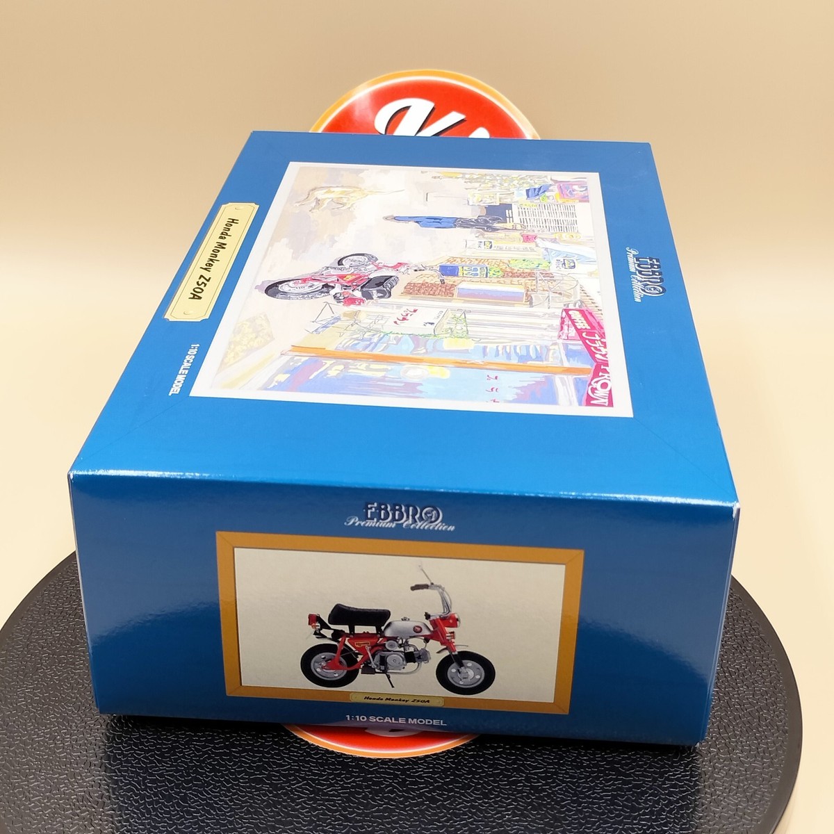 EBBRO 1/10 Honda Monkey Z50A Diecast model motorcycle bike EBBRO 1/10 Honda Monkey Z50A Diecast model motorcycle bike