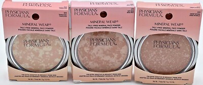 Physicians Formula Mineral Wear Talc-Free  Pressed Powder  ( CHOOSE )